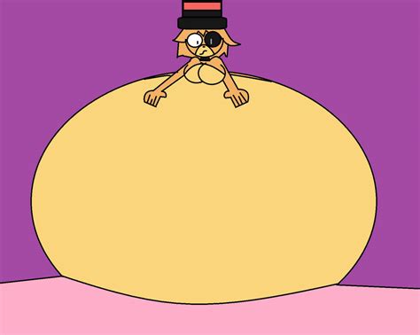 Fnia Goldie Huge Belly by LoganRock305 on DeviantArt 