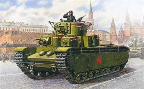 T-35 – советский тяжёлый многобашенный танк. Боевое применение танка Т ...