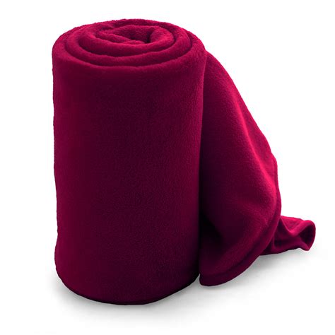 coral throw  promo fleece