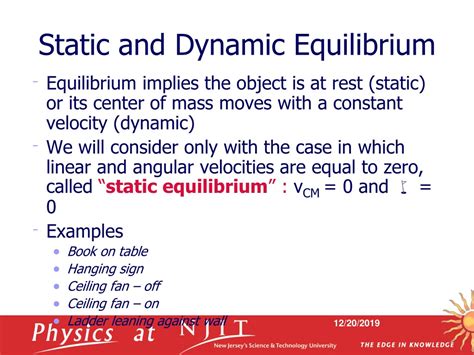 PPT - Physics 1 11 : Mechanics Lecture 12 PowerPoint Presentation, free ...