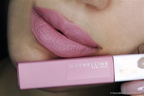 Жидкая матовая помада Maybelline SuperStay Matte Ink оттенок 10 Dreamer ...