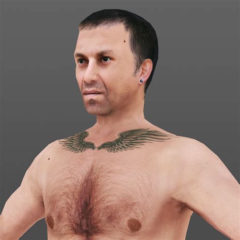3D model MAN 62 - WITH 250 ANIMATIONS VR / AR / low-poly | CGTrader