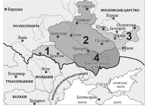 Тести на знання історичних карт