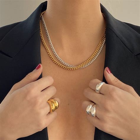 Dope Jewelry, Jewelry Model, Silver Jewelry, Fashion Jewelry, Women's ...
