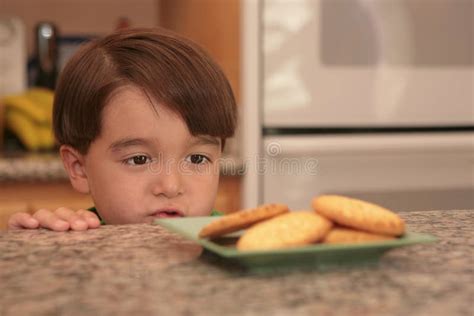 wanting  cookies stock photo image  treat person