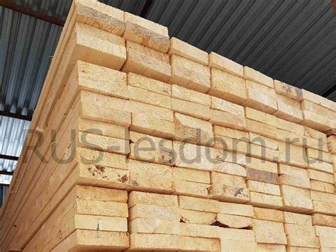 Доска обрезная 50х150х6000 цена за куб и шт - купить пиломатериал