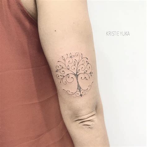Tattoo Árvore Da Vida Com Nomes - Tatuagem de árvore da vida: 80 ideias para todos os estilos