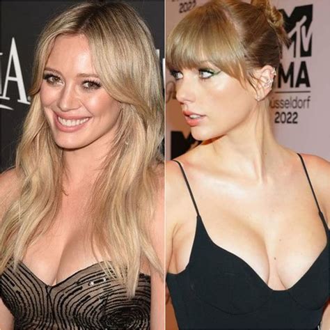 Best Boobs: Hillary Duff vs Taylor Swift : r/CelebBattles