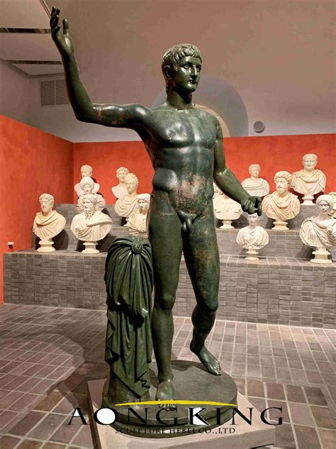 Ancient Roman Empire Standing Naked FamousFigure Museum of Art High
