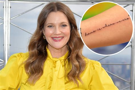 Drew Barrymore gets meaningful tattoo during her talk show | Talesbuzz