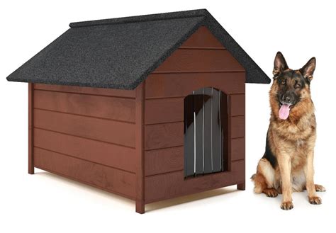 Будка для собаки из дерева, собачья будка Dog Comfort ХL - 104 х 74 х ...