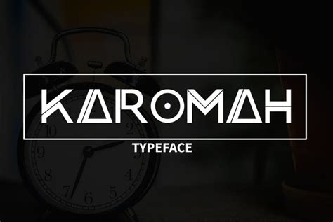 karomah font    web