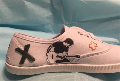 Ed Sheeran Divide concert inspired shoes Ed Sheeran Tour | Etsy