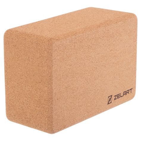 Блок для Йоги Пробковый Zelart Yoga Brick 23x15x710 См 1 Шт. (FI-7850-4 ...