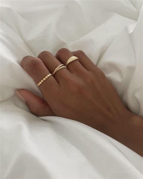 simple stackable gold rings artofit