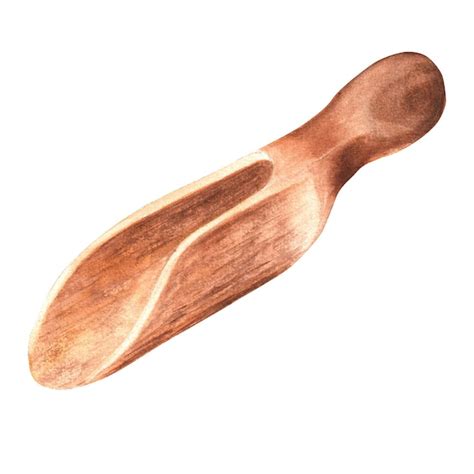 Premium Photo | Hand-drawn watercolor scoop