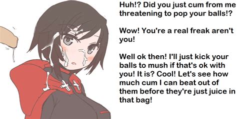 Ballbusting Anime Captions Vol 13 : r/femdomCBTcaptions