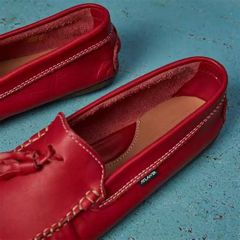 Мокасины Atlanta Mocassin красные