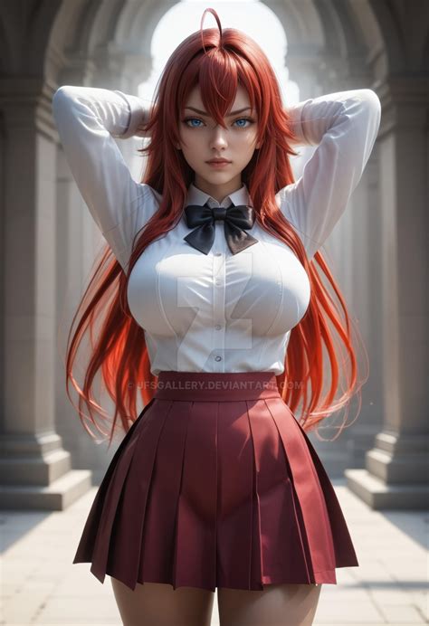 AI - Rias Gremory - Highschool DxD by JFsGallery on DeviantArt