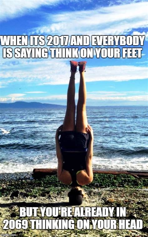 Image tagged in upside down,people,2017,beach,thinking - Imgflip
