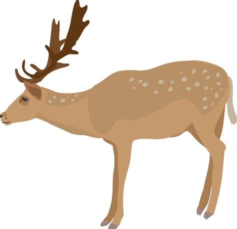 deer art clip 1