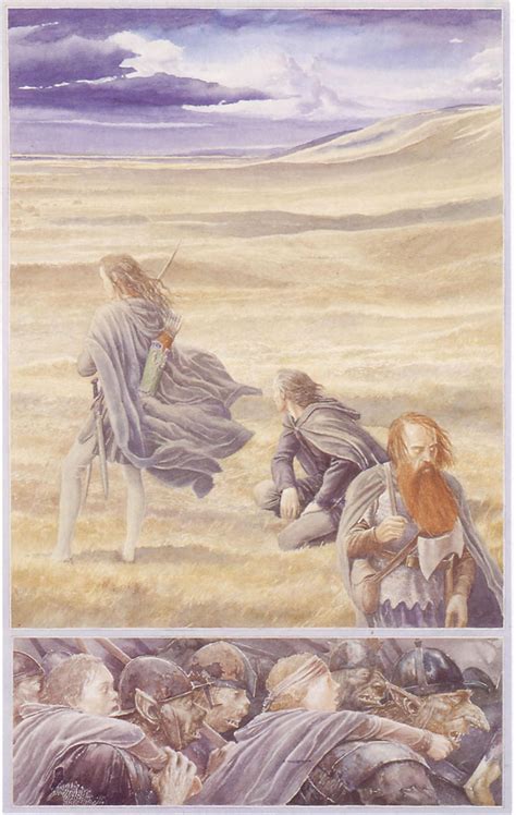 Complete Alan Lee Lord of the Rings Illustrations Part 1/3 : r/lotr