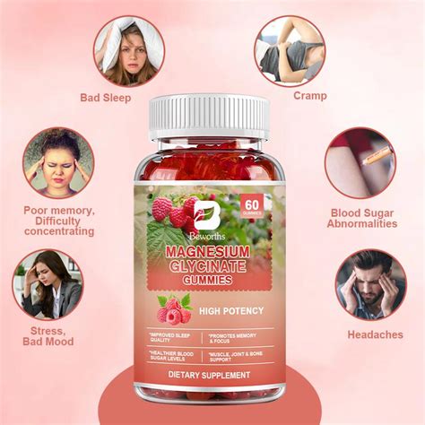 Magnesium Glycinate Gummies – B Beworths
