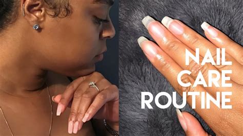 NAIL CARE ROUTINE | Danielle Renée - YouTube