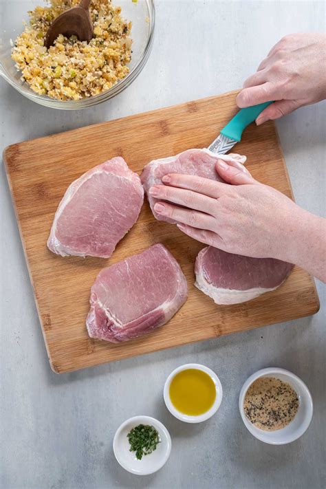 recipes for pork chops and stuffing 5