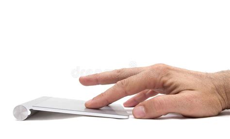 Using a pad stock image. Image of computer, touchpad - 26806607