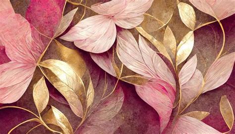 Pink And Gold Floral Stock Photos, Images and Backgrounds for Free Download