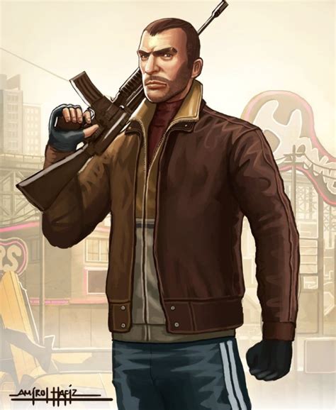 niko bellic wallpapers wallpapersafari