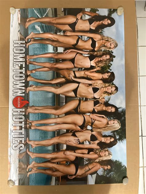 Maxim Hometown Hotties Poster