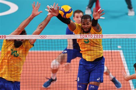 Brasil X Japão Vôlei Masculino - Vôlei masculino: Brasil bate o Japão e enfrenta os russos na semifinal ...