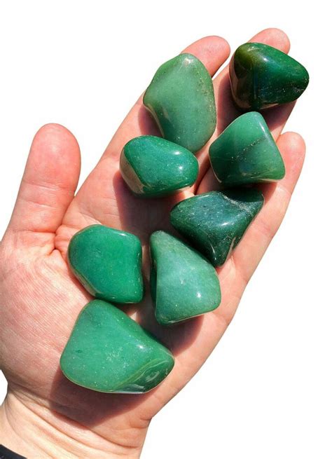 Tumbled Green Aventurine - Green Aventurine Tumbled Stone | New Moon ...