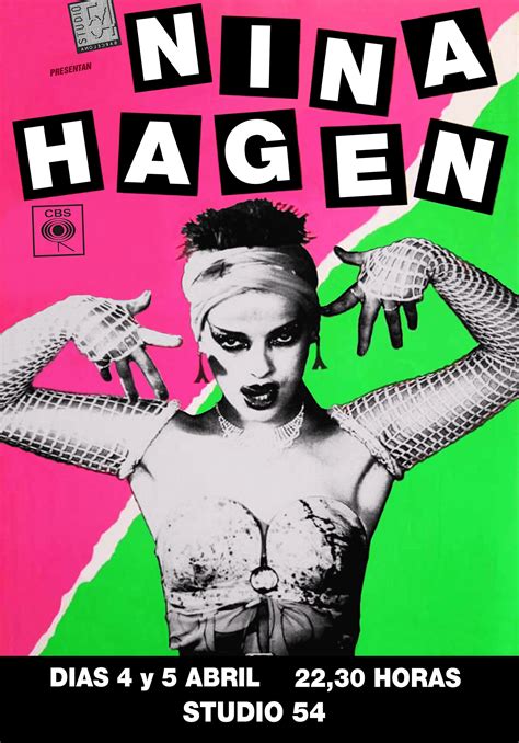 Nina Hagen by Miguel Muñoz Collage #ninahagen #ninahagenlive #