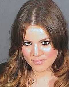 conversationprints khloe kardashian mugshot glossy poster picture photo