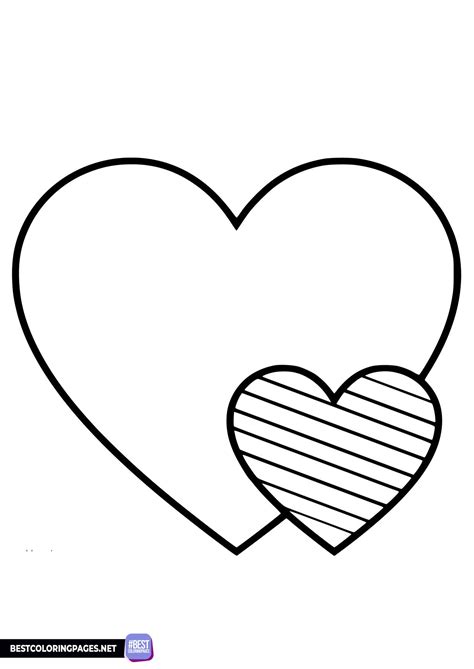 Valentines Day colouring pages - Free printable coloring pages