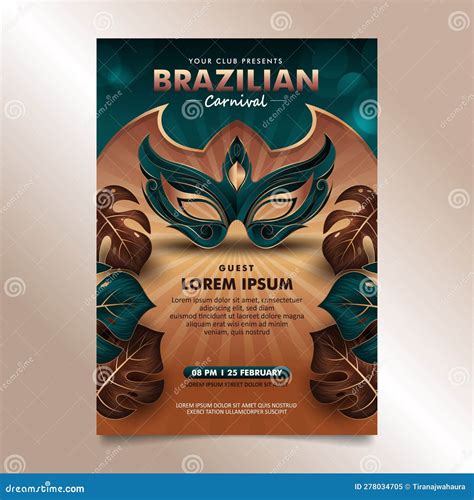 Decorative Mask Silhouette Cartoon Vector | CartoonDealer.com #105307045