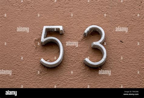 Number 53 hi-res stock photography and images - Alamy