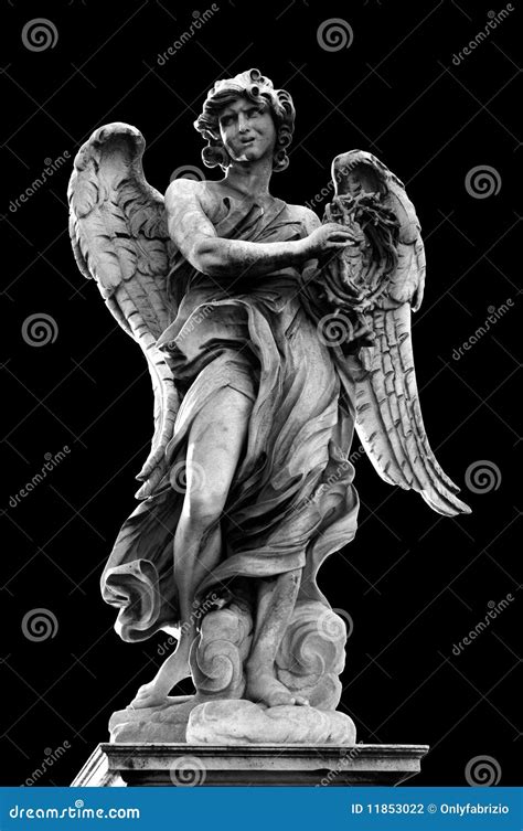 Angel with the Crown of Thorns Stock Photo - Image of still, vatican ...