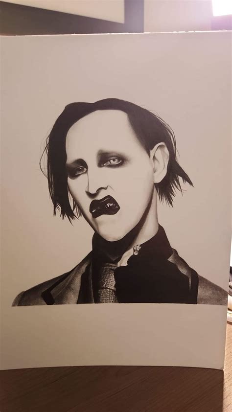 Marilyn Manson [art by me] : r/marilynmansonforever