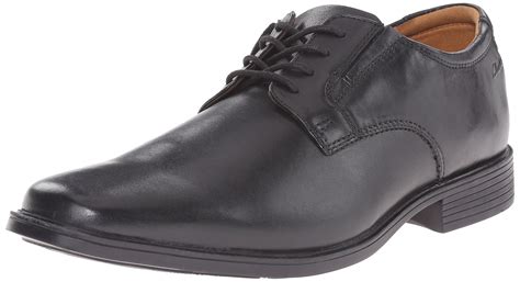 Clarks - Clarks Tilden Plain Shoes Black - Walmart.com - Walmart.com