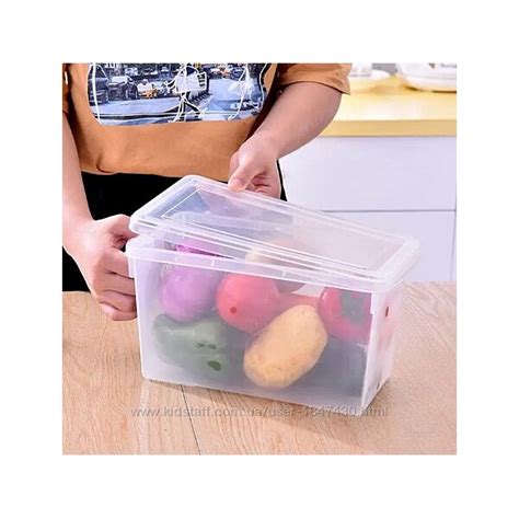 Контейнер для хранения продуктов в холодильнике прозрачный, 179 грн ...