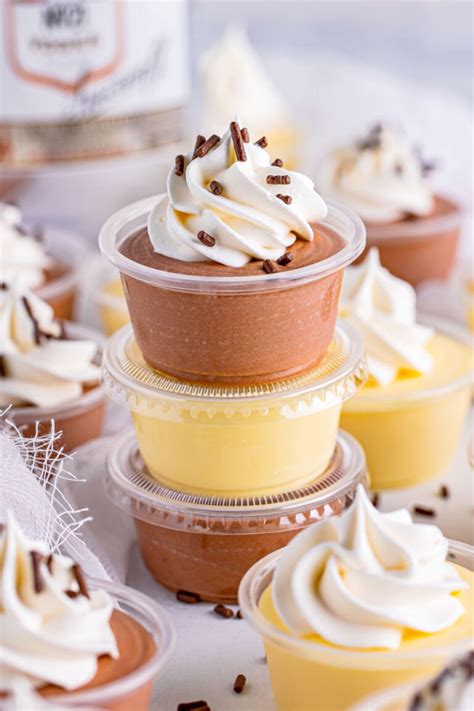Pudding Shots • Bread Booze Bacon