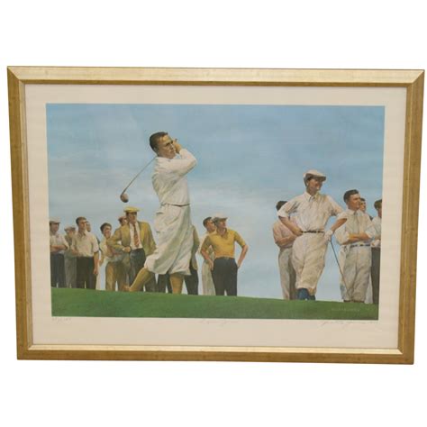 Lot Detail - Bobby Jones 'Emperor of Golf' Ltd Ed Print Signed by