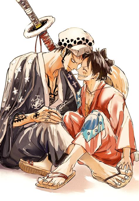 Trafalgar D Water Law Monkey D Luffy Luffytaro Straw Hat Pirates