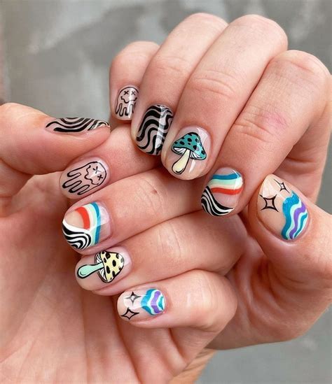 nails drawings manicura de unas manicura tutoriales de manicura