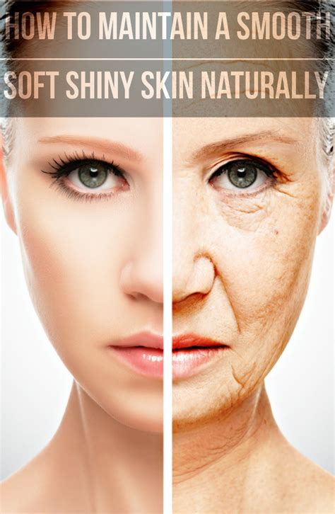 HOW TO MAINTAIN A SMOOTH SOFT SHINY SKIN NATURALLY - Fitness 24 Seven