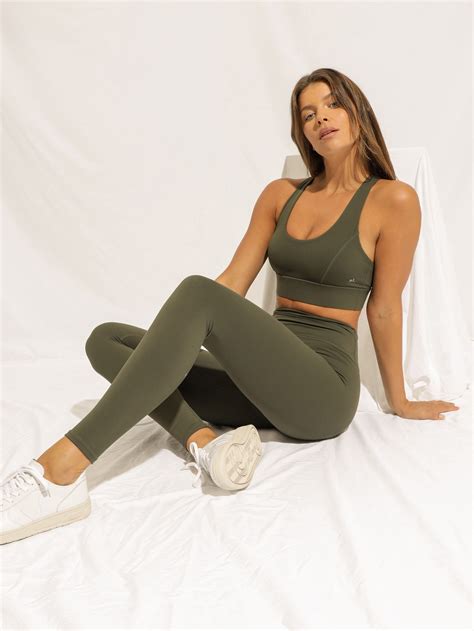 Nude Lucy Nude Active Full-Length Leggings Forest